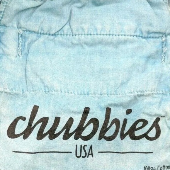 New Chubbies Light Blue 5.5" Shorts Size Large - Picture 4 of 5